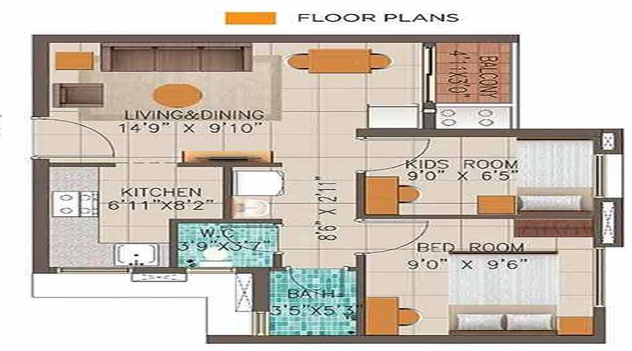  Shapoorji Pallonji Sarova floor plan1